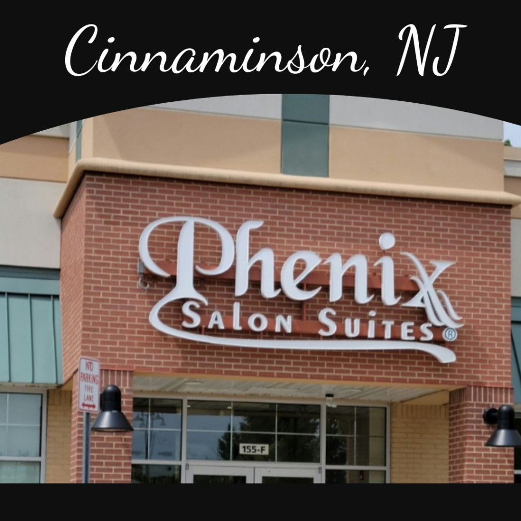 Phenix Salon Suites Cinnaminson NJ salon suites and studios available for hair stylists, estheticians, and nail techs.