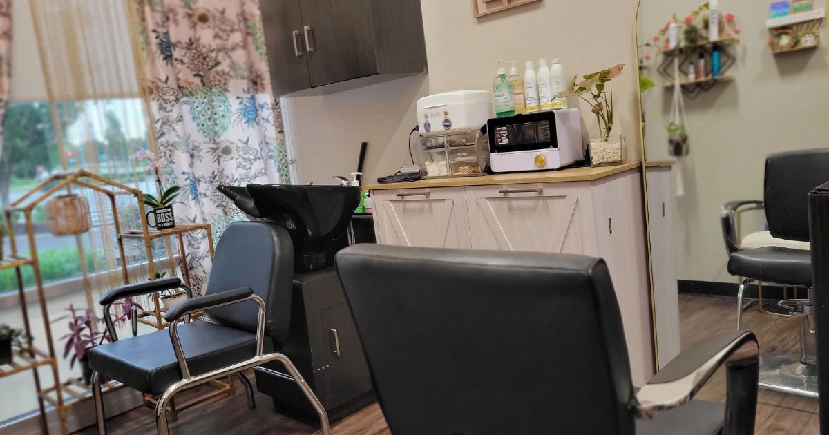 beautiful window suite located inside phenix salon suites cherry hill nj