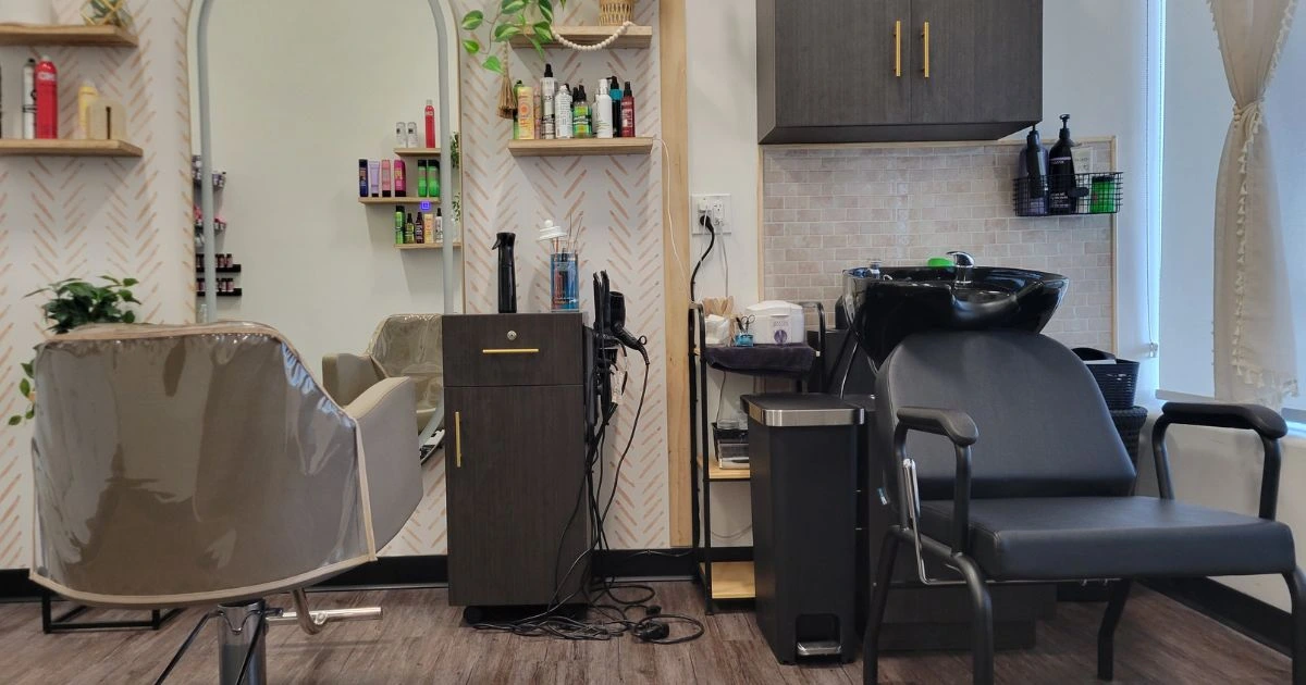 gorgeous custom salon suite inside phenix salon suites moorestown nj